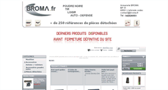 Desktop Screenshot of broma.fr